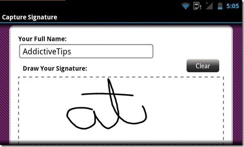 DocuSign-Ink-Android-Υπογραφή