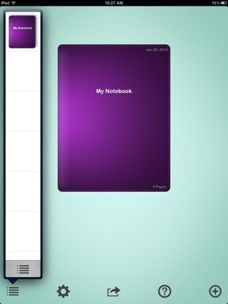 Draw Pad Pro-Notizbuchliste Draw Pad Pro-Notizbuchliste