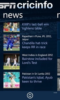 ESPNcricinfo Nyheder