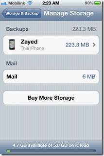 iCloud