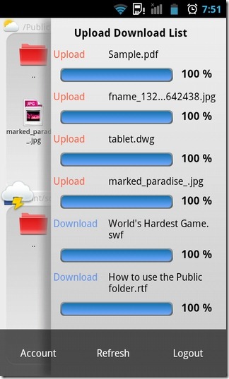 FileDrop-Dropbox-Android-Upload-Download-lista