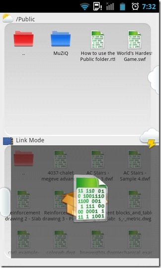 FileDrop-Dropbox-Android-Link-Mode