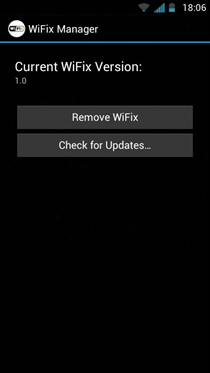 WiFixManager ภาพ