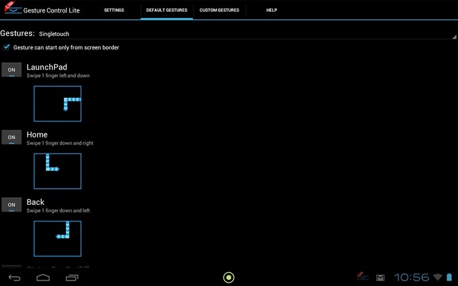 GestureControl-Android-Single
