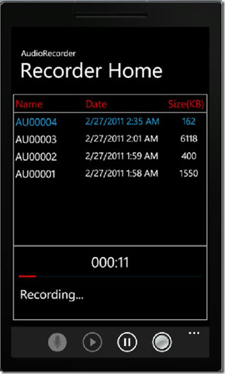 AudioRecorder-Home obraz