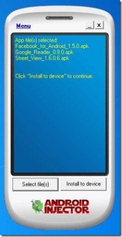 Aplicații Android Injector selectate