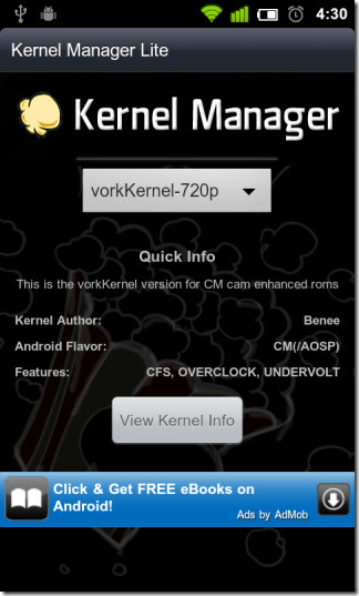 Gerenciador de kernel para Android