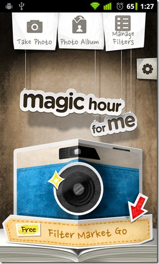 Magic-Hour-pour-Android (écran d'accueil)