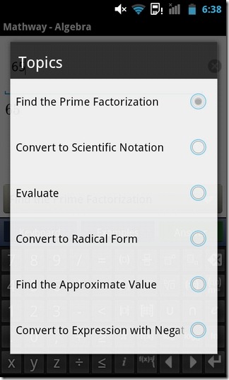 Mathway-Android-Subiecte