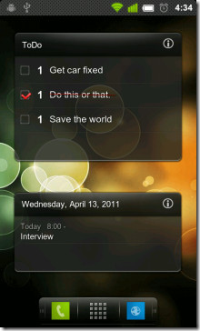 ToDo-and-Calender-Widgets