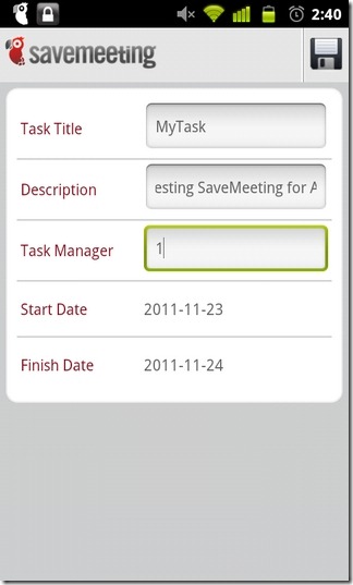 05-SaveMeeting-Android-To-Do-Списък