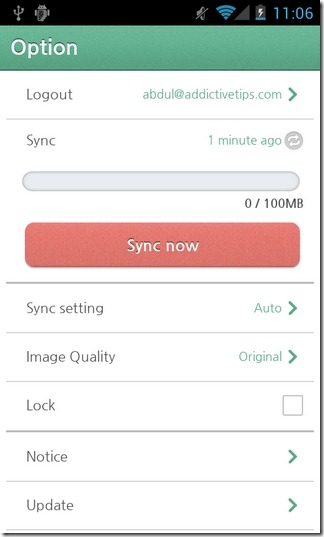 SomNote-Android-iOS ของการตั้งค่า SomNote-Android-iOS ของการตั้งค่า