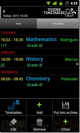 01-Öğrenci-Zaman Çizelgesi-Yardımcısı-Android-Ev