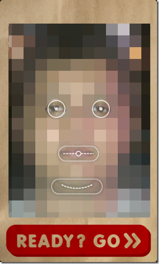 FatBooth-face-detection e di funzionalità di regolazione