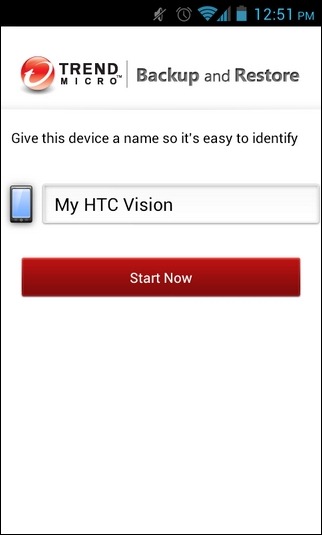 Trend-Micro-Backup-Restore-Android-enhet-Identification