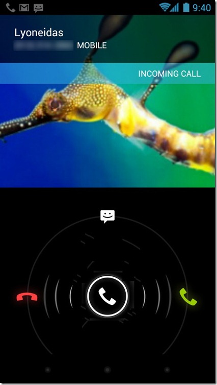Android 4.0 ICS - 07 - Vytáčení příchozího hovoru Android 4.0 ICS - 07 - Vytáčení příchozího hovoru