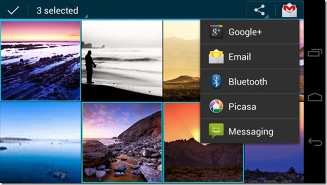 Android 4.0 ICS - 17 - Galerie Sdílení Android 4.0 ICS - 17 - Galerie Sdílení