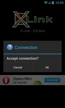 X-Link-Android-Σύνδεση