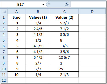 valores