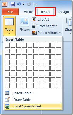 foaie de calcul excel