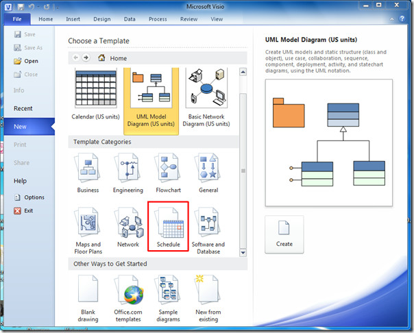 1-visio 1 selezionare il programma