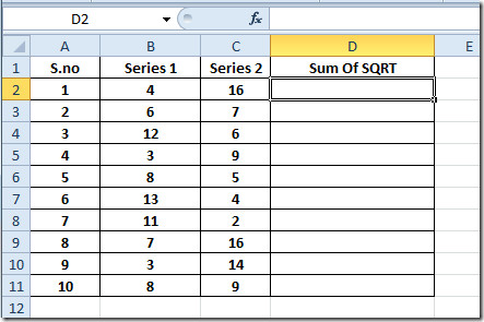 tabell