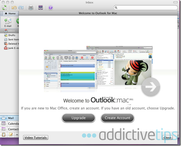 Outlook 2011 - crear cuenta