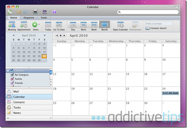 Outlook 2011 - Kalender