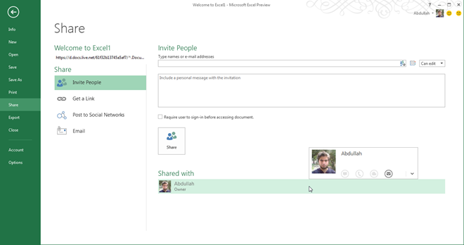 Gestione utenti di Excel 2013 Gestione utenti di Excel 2013