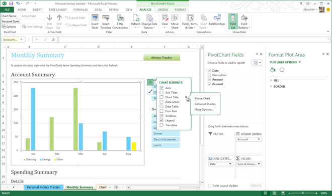 Analizza PivotTools Excel 2013 migliorato Analizza PivotTools Excel 2013 migliorato