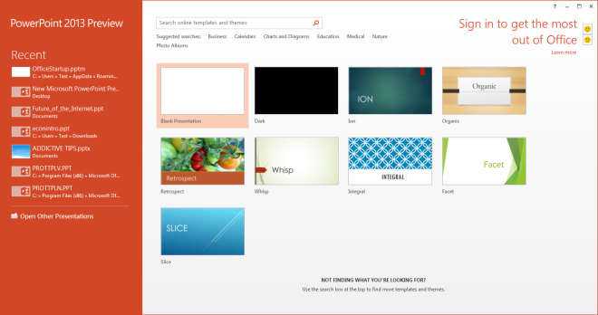 Microsoft PowerPoint Preview