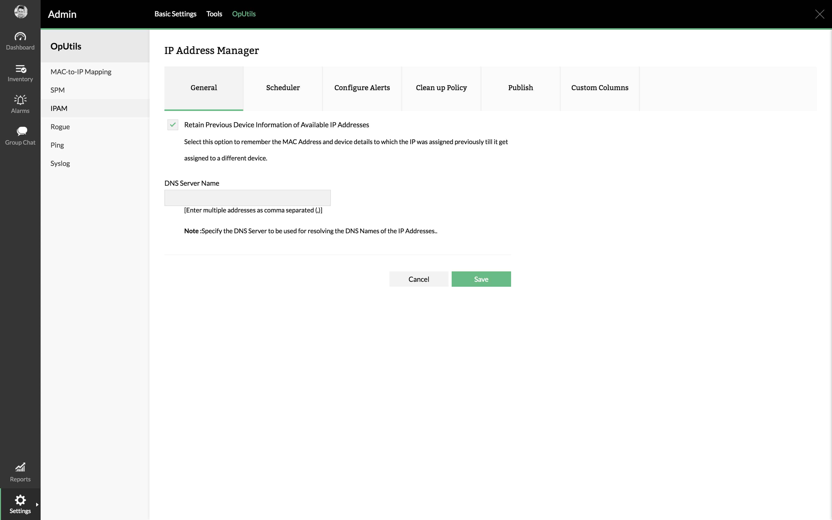 ManageEngine IP Address Manager