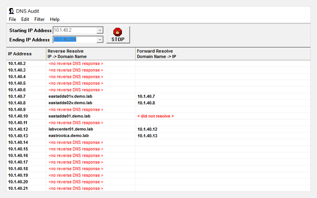 SolarWinds ETS - DNS-revision