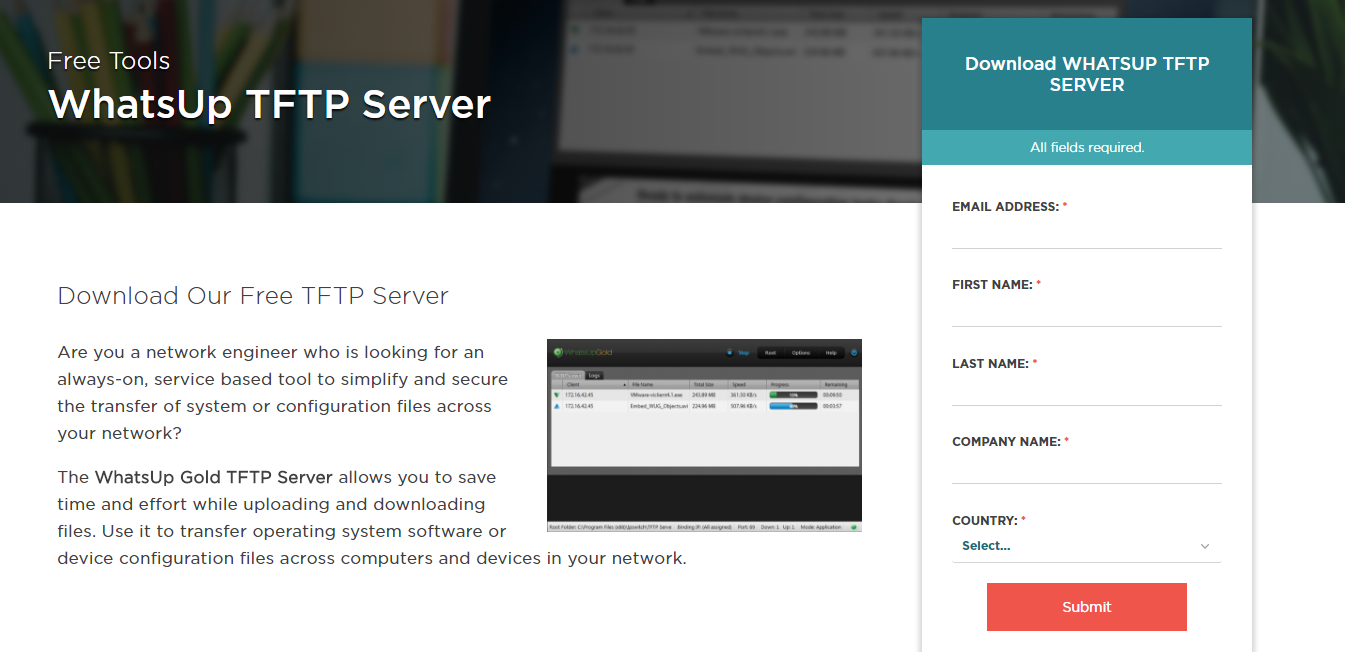 WhatUp TFTP Server
