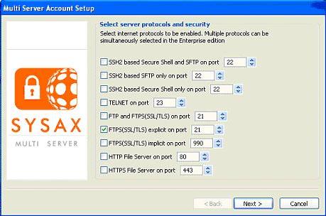 SYSAX Multi Server