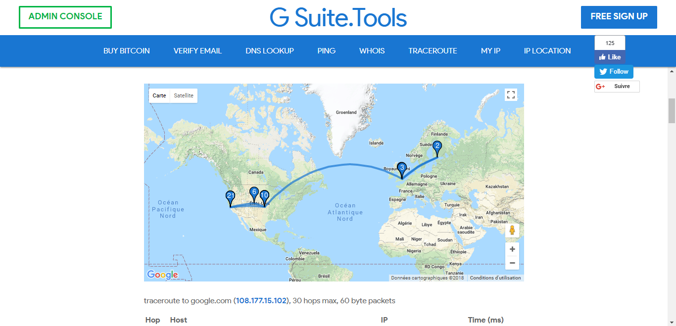 „G-Suite.Tools“ vizualinis trasa