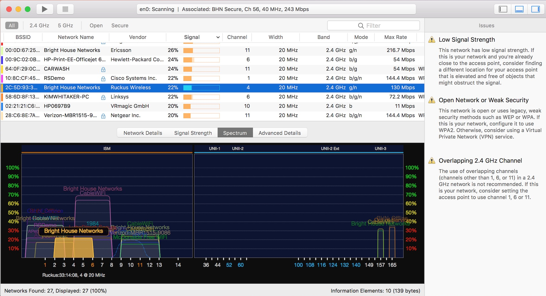 WiFi Explorer iOS