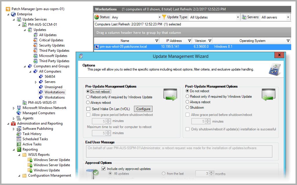 SolarWinds PM - розширення Microsoft