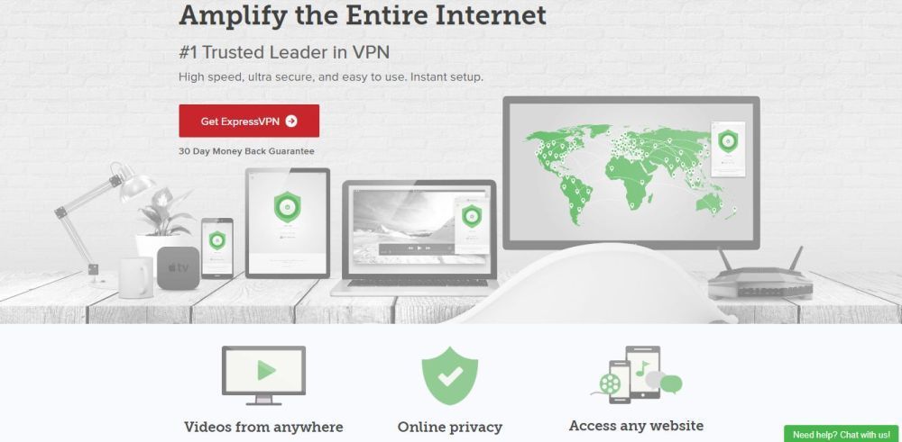 Labākais VPN Irānai 3 -ExpressVPN