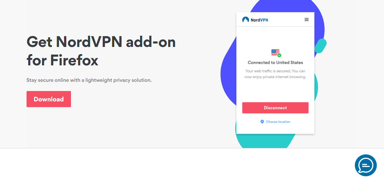 Nejlepší rozšíření VPN pro Firefox - NordVPN