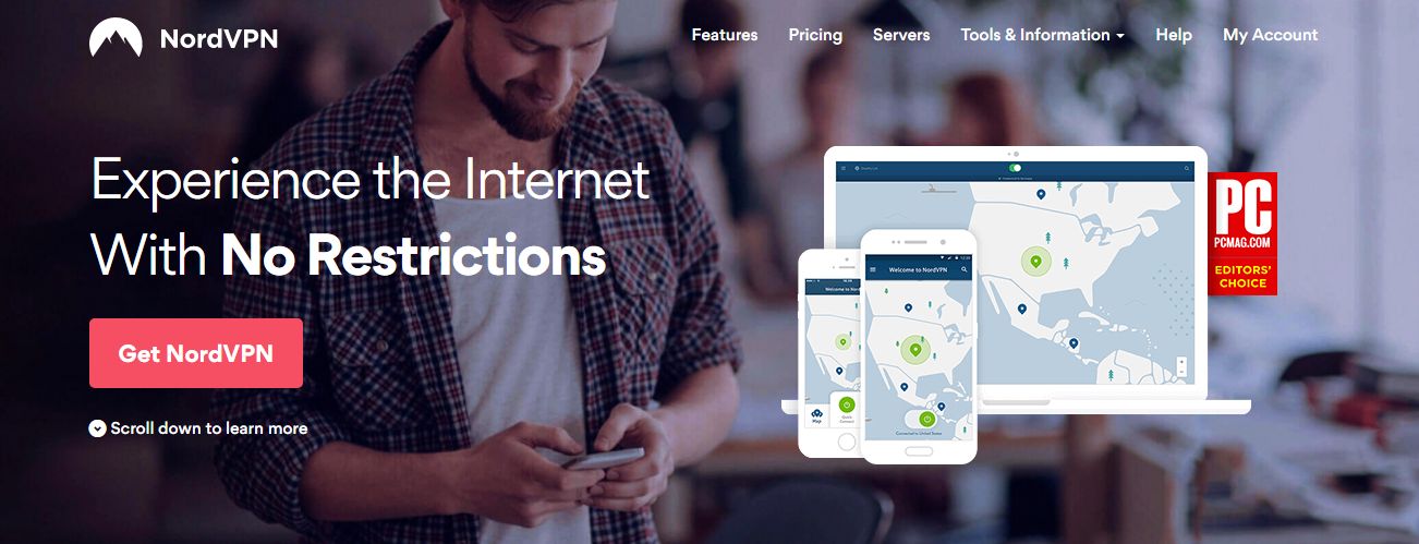 Nejlepší VPN pro stahování - NordVPN