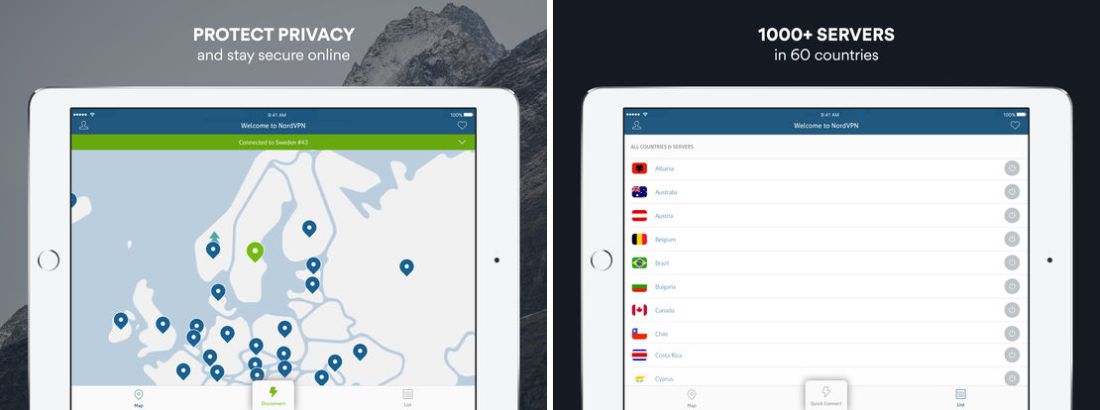 Nejlepší VPN pro Mac OS El Capitan a High Sierra - NordVPN
