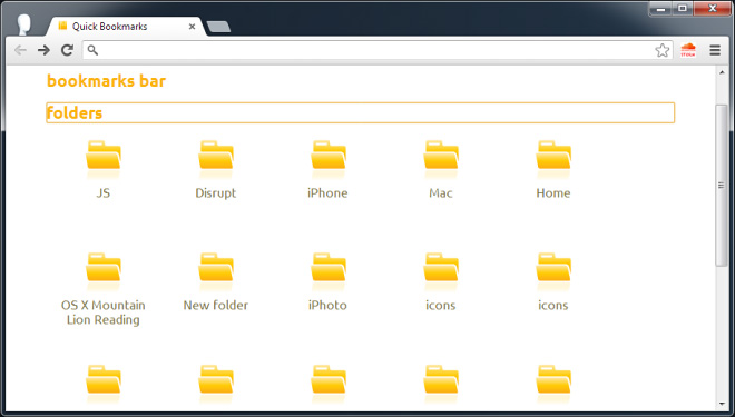 „Quick-Bookmarks-Chrome“ plėtinys