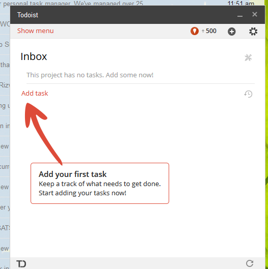 Todoist para Gmail 