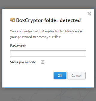 BoxCryptor for Chrome dekrypterer