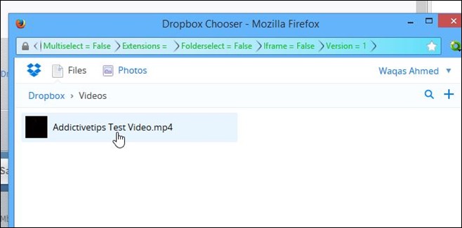 Vidéo en ligne Converter_Dropbox