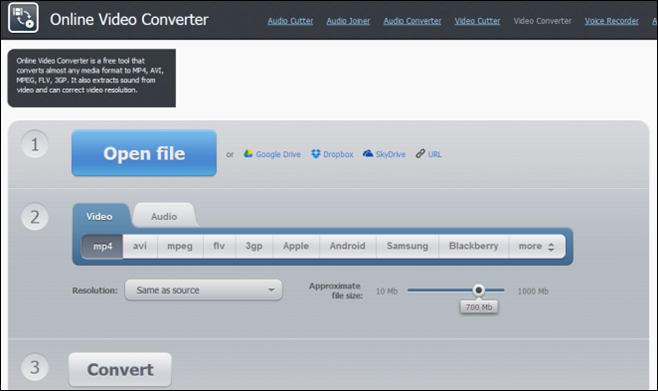 Online Video Converter