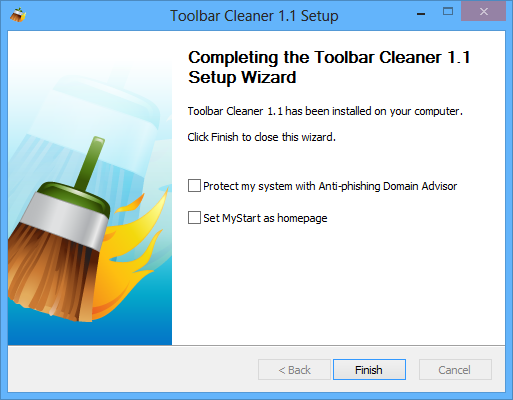 Cleaner Toolbar Cleaner