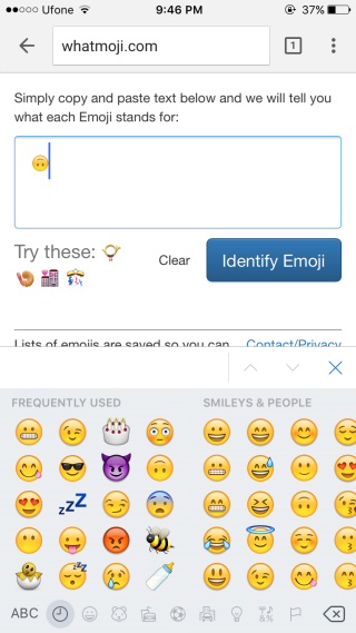 Emoji-umetak