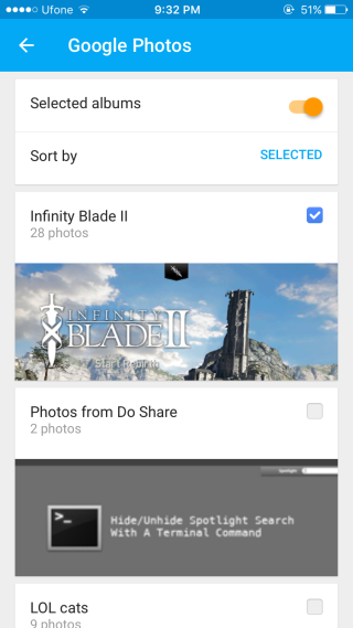 „google-photos-allbum-select“